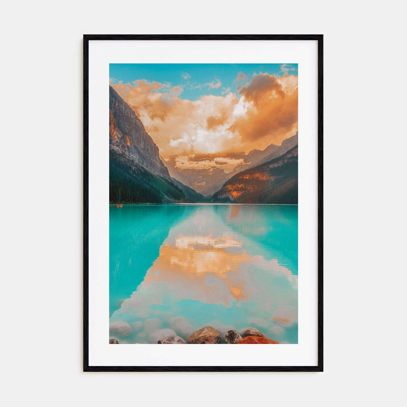 Lake Louise Photo Color Poster