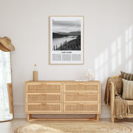 Lake Louise Travel B&W No 1 Poster