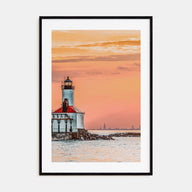 Lake Michigan Photo Color No 3 Poster