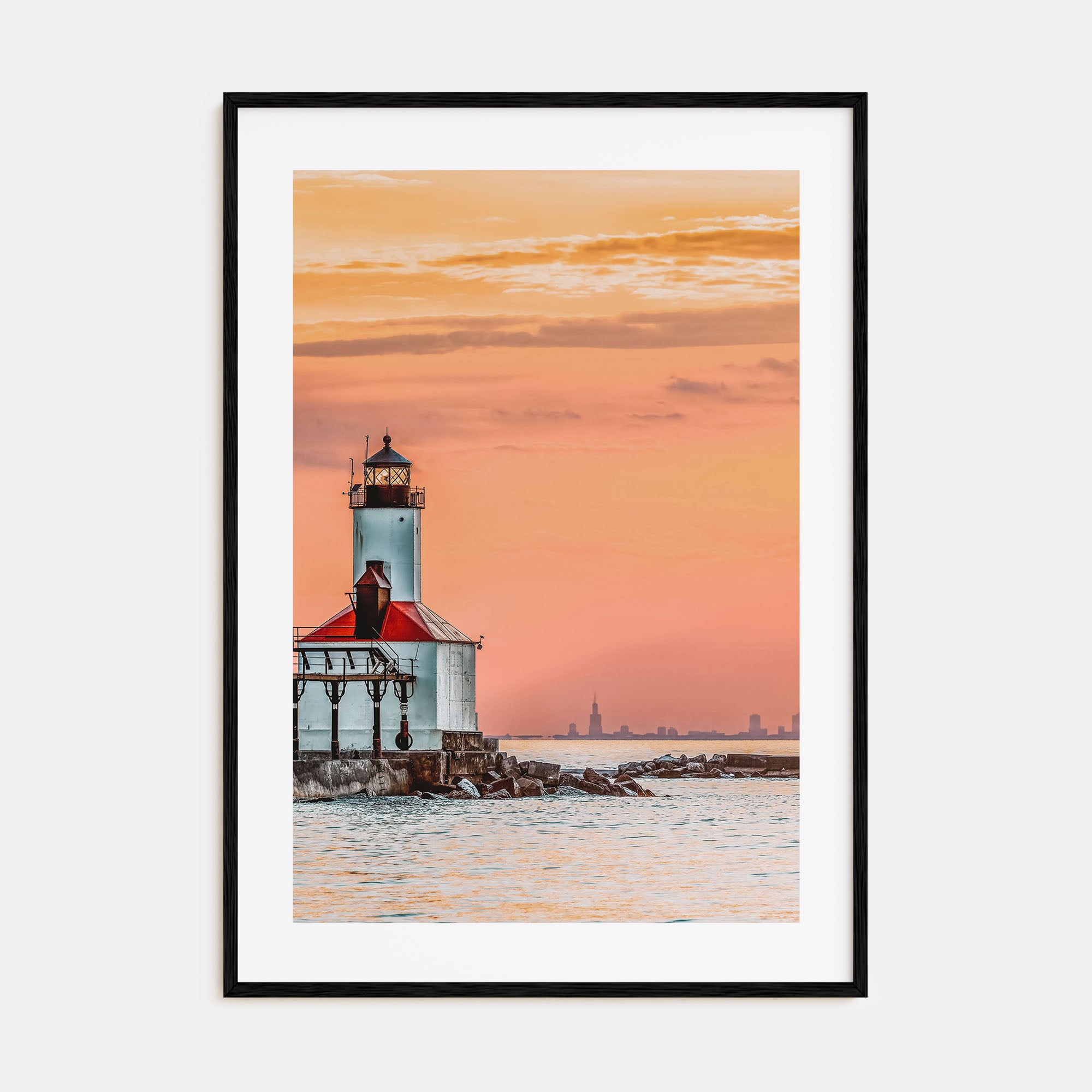 Lake Michigan Photo Color No 3 Poster
