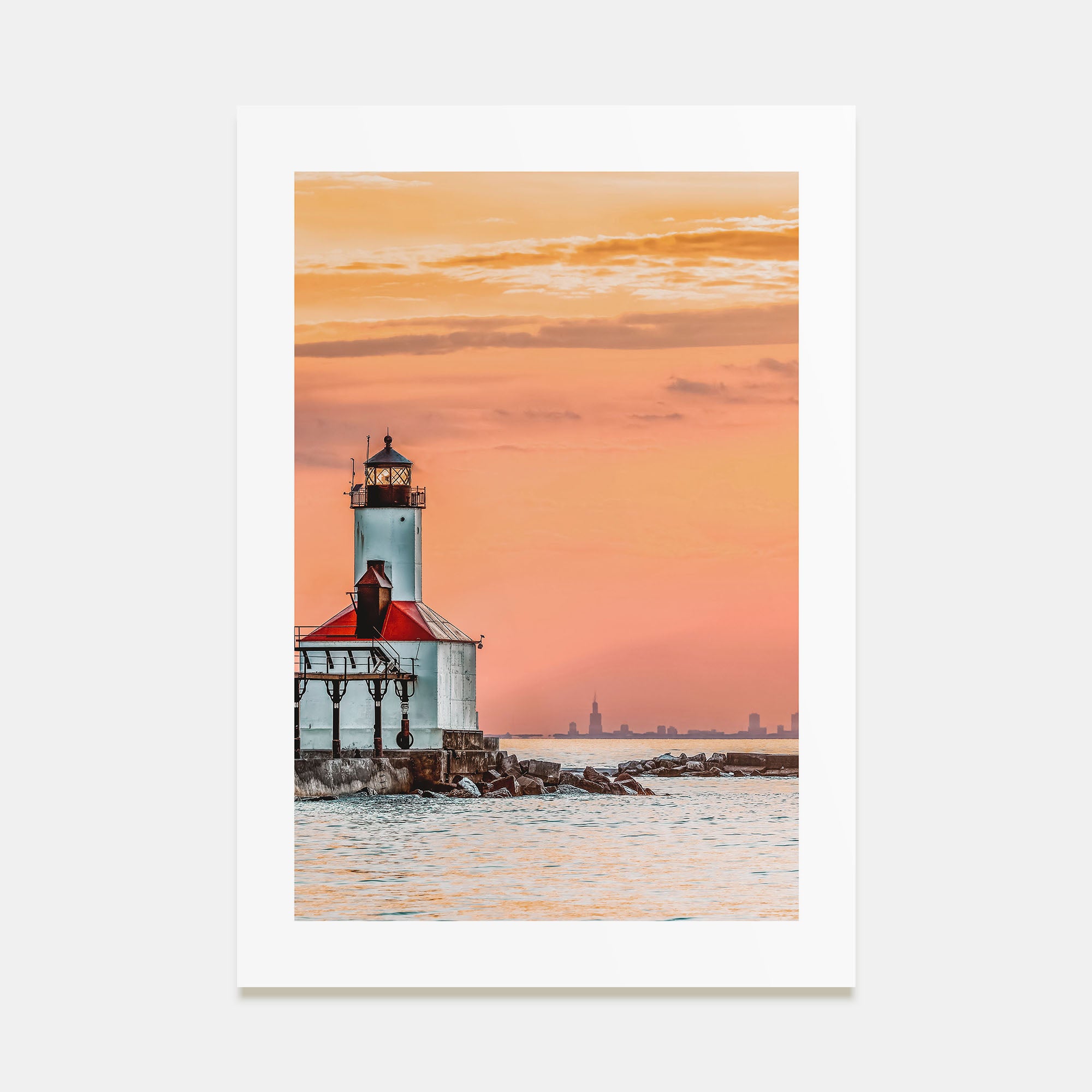 Lake Michigan Photo Color No 3 Poster
