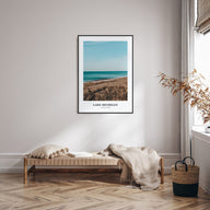 Lake Michigan Portrait Color Poster