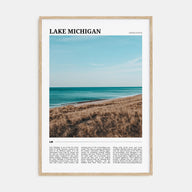 Lake Michigan Travel Color Poster