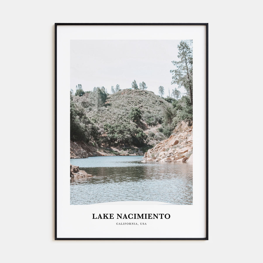 Lake Nacimiento Portrait Color Poster