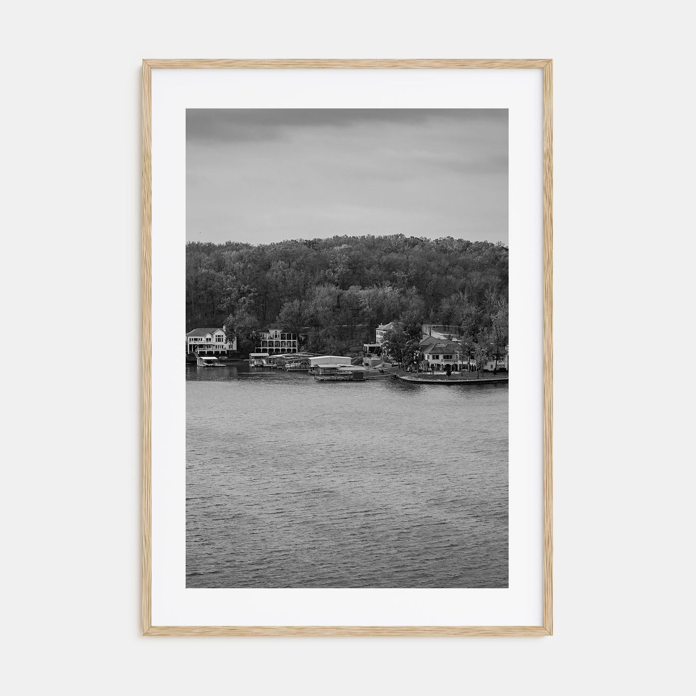 Lake of the Ozarks Photo B&W Poster