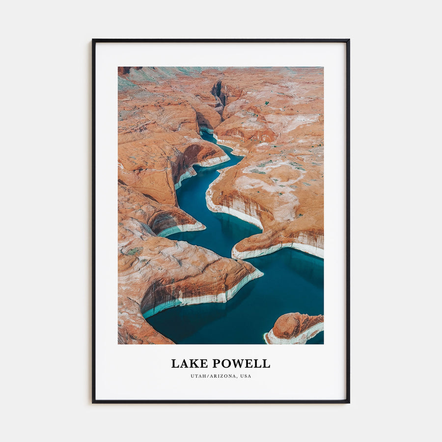 Lake Powell Portrait Color Poster