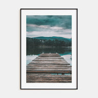 Lake Reflection Photo Color Poster