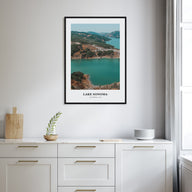 Lake Sonoma Portrait Color Poster