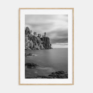Lake Superior Photo B&W Poster