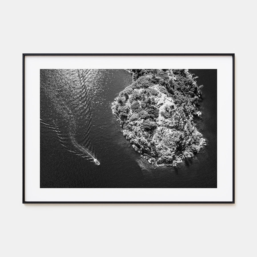 Lake Tahoe Landscape B&W Poster