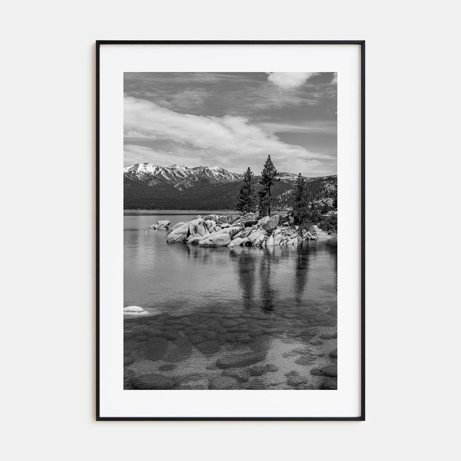 Lake Tahoe Photo B&W No 1 Poster