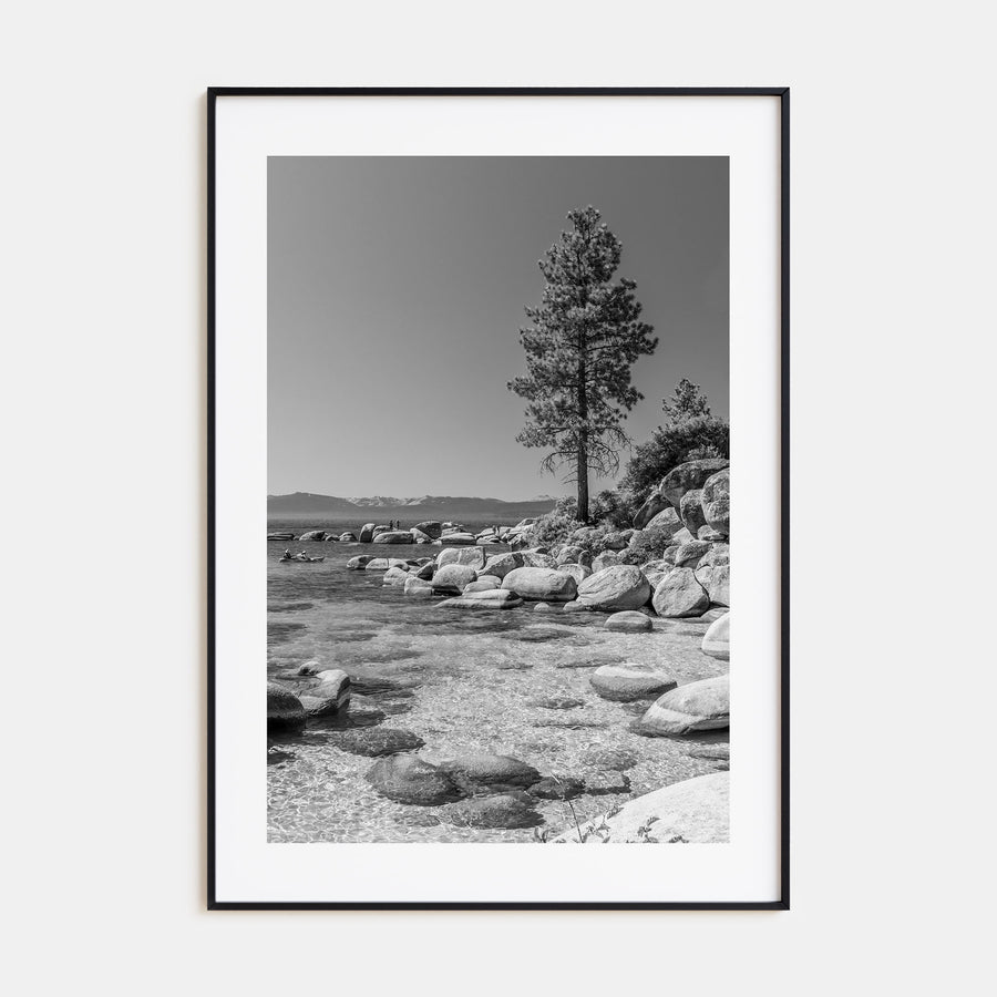 Lake Tahoe Photo B&W No 2 Poster