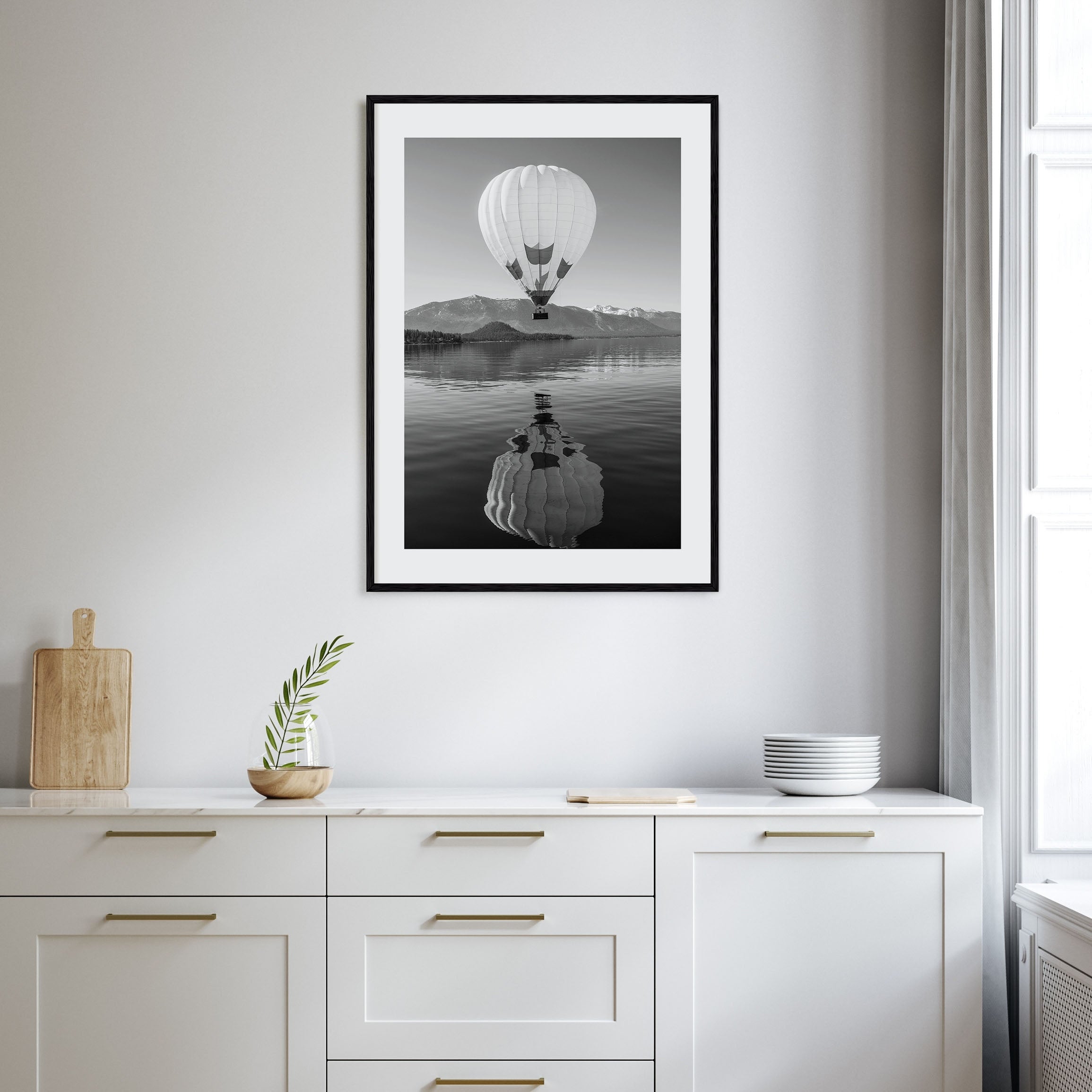 Lake Tahoe Photo B&W No 3 Poster