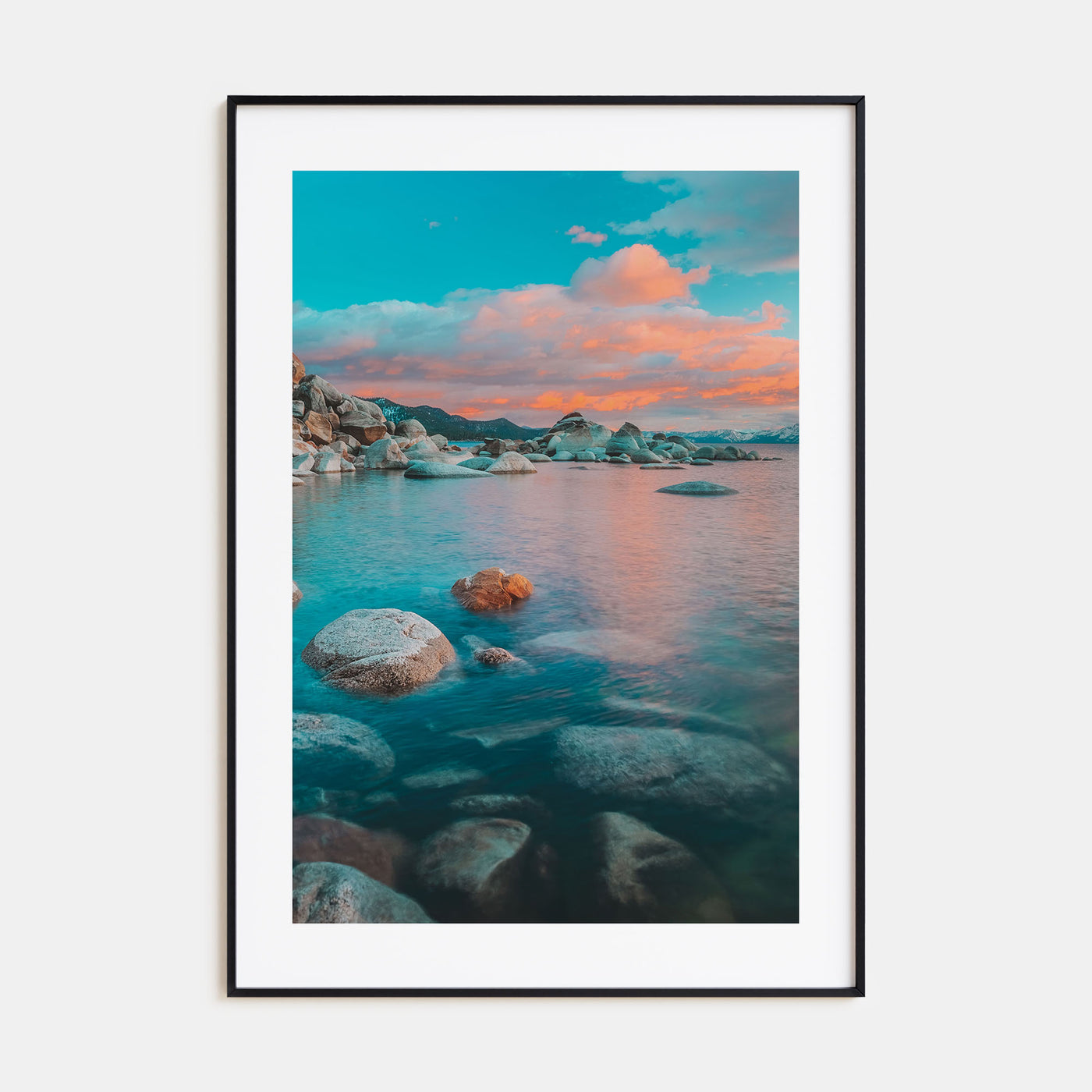 Lake Tahoe Photo Color No 2 Poster