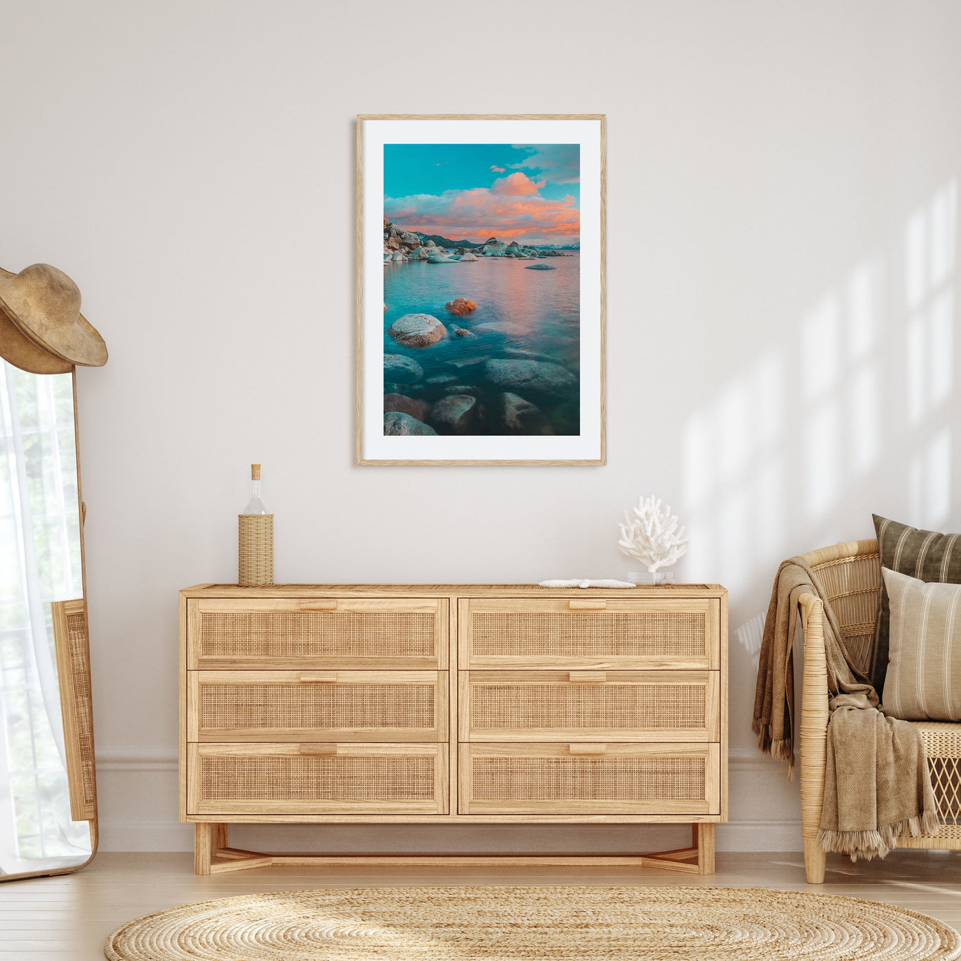 Lake Tahoe Photo Color No 2 Poster