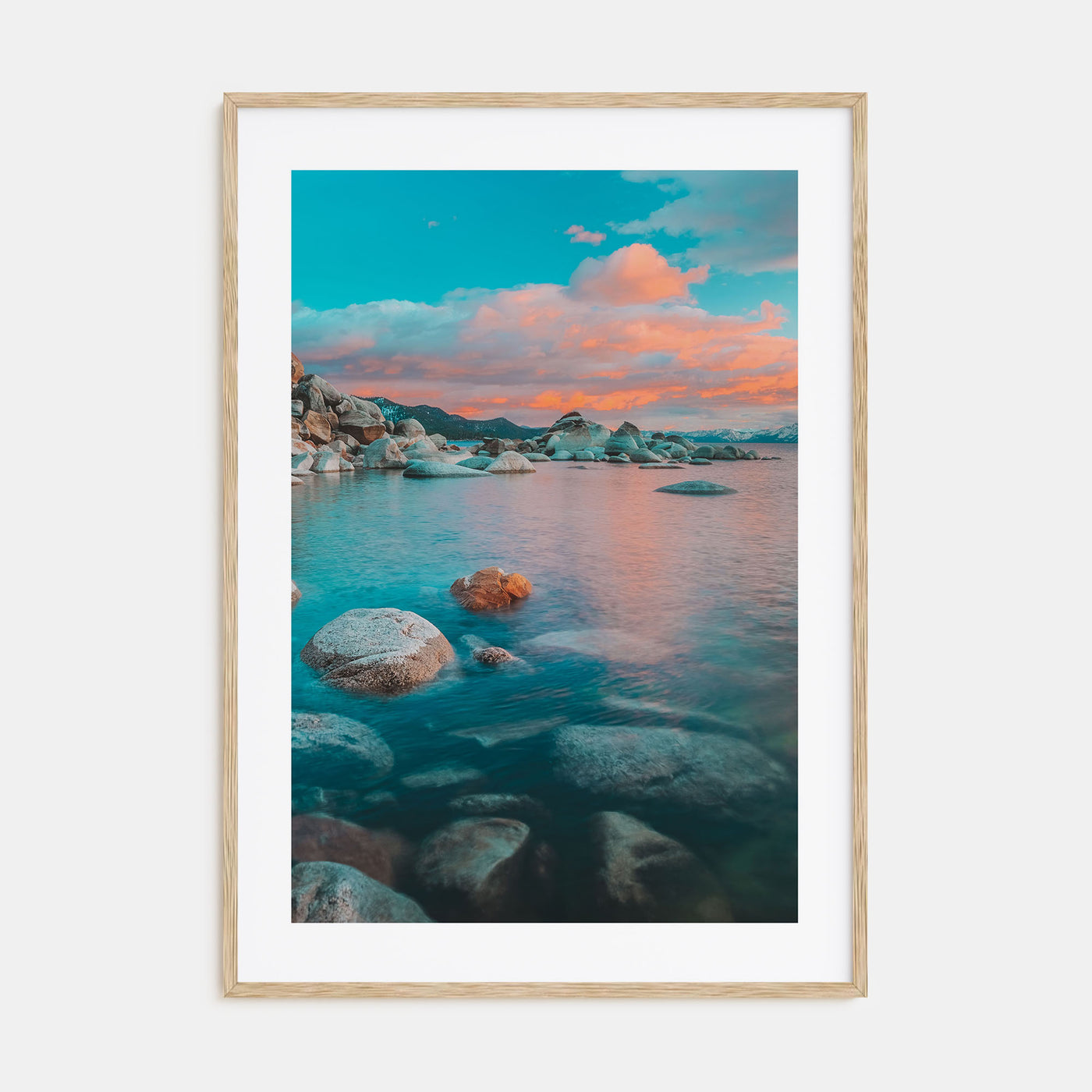 Lake Tahoe Photo Color No 2 Poster