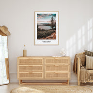 Lake Tahoe Portrait Color No 1 Poster