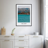 Lake Tahoe Portrait Color No 2 Poster