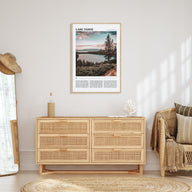 Lake Tahoe Travel Color No 1 Poster
