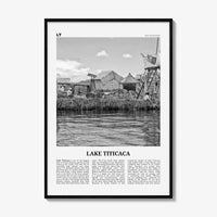 Lake Titicaca Print Black and White, Lake Titicaca Wall Art, Lake Titicaca Poster, Lake Titicaca Photo, Lake Titicaca Décor, Bolivia, Peru