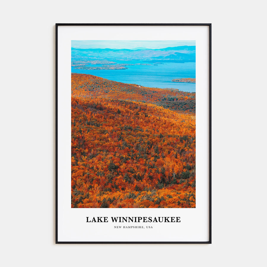 Lake Winnipesaukee Portrait Color Poster