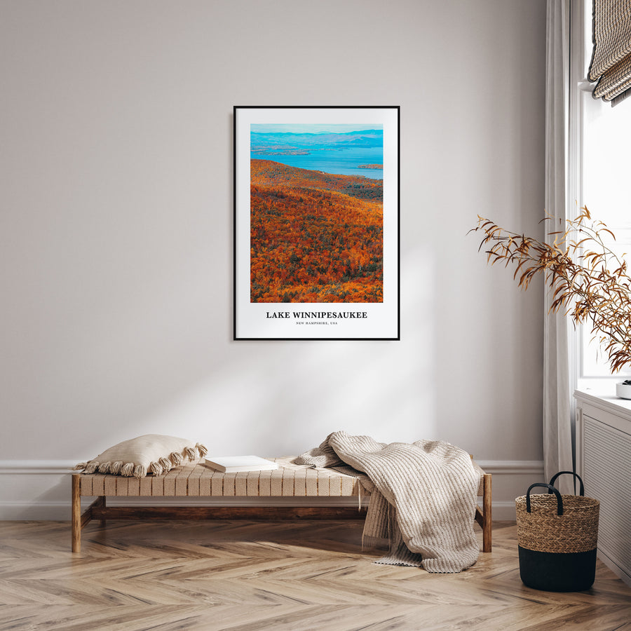 Lake Winnipesaukee Portrait Color Poster