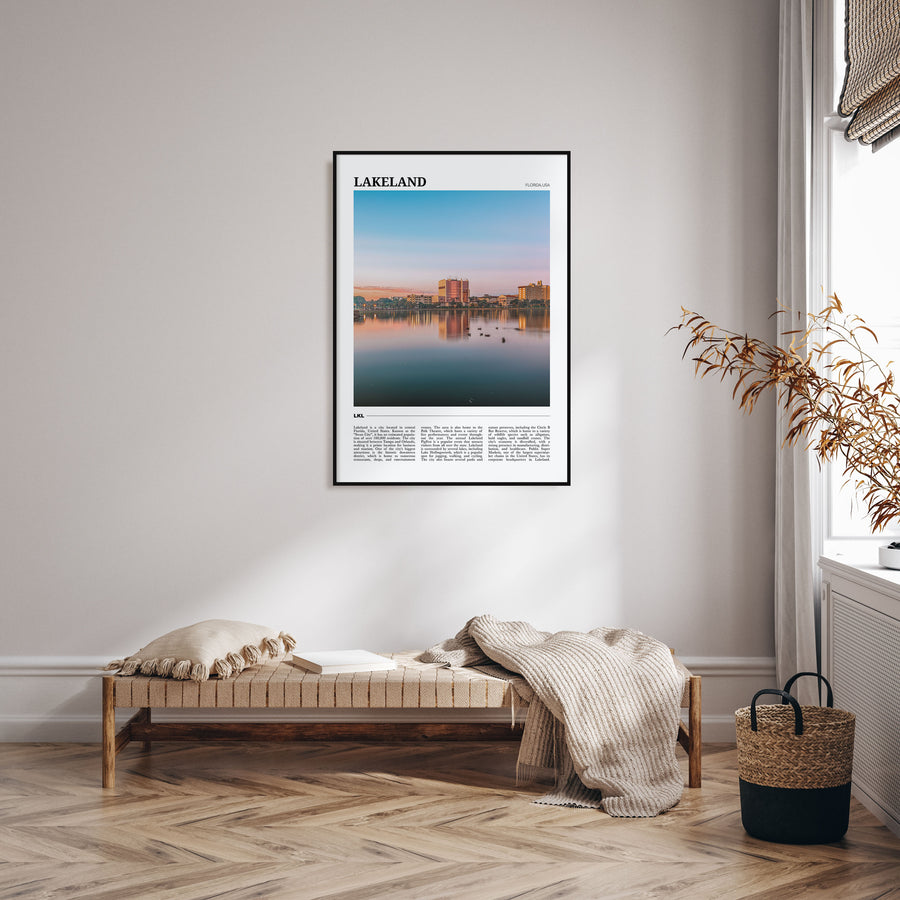 Lakeland Travel Color Poster