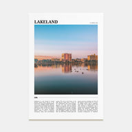 Lakeland Travel Color Poster