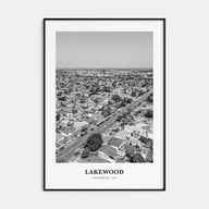 Lakewood Portrait B&W Poster