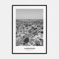 Lakewood Portrait B&W Poster