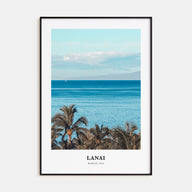Lanai Portrait Color Poster