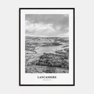 Lancashire Portrait B&W Poster