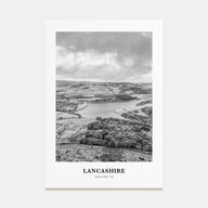 Lancashire Portrait B&W Poster