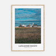 Lancaster County Portrait Color Poster