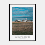 Lancaster County Portrait Color Poster