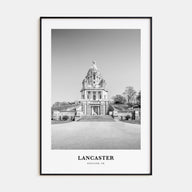 Lancaster, England Portrait B&W Poster
