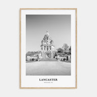 Lancaster, England Portrait B&W Poster