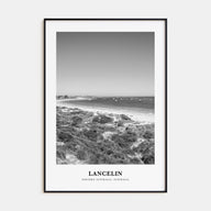 Lancelin Portrait B&W Poster