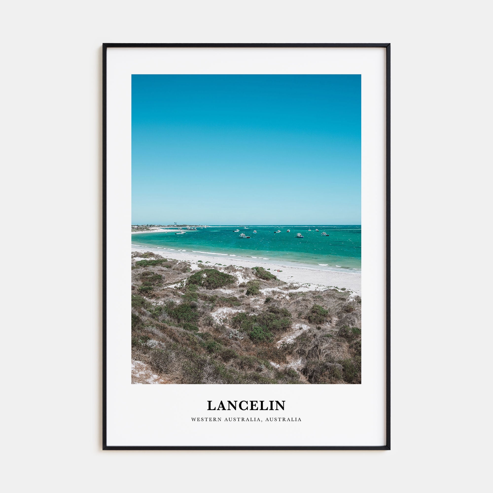 Lancelin Portrait Color Poster