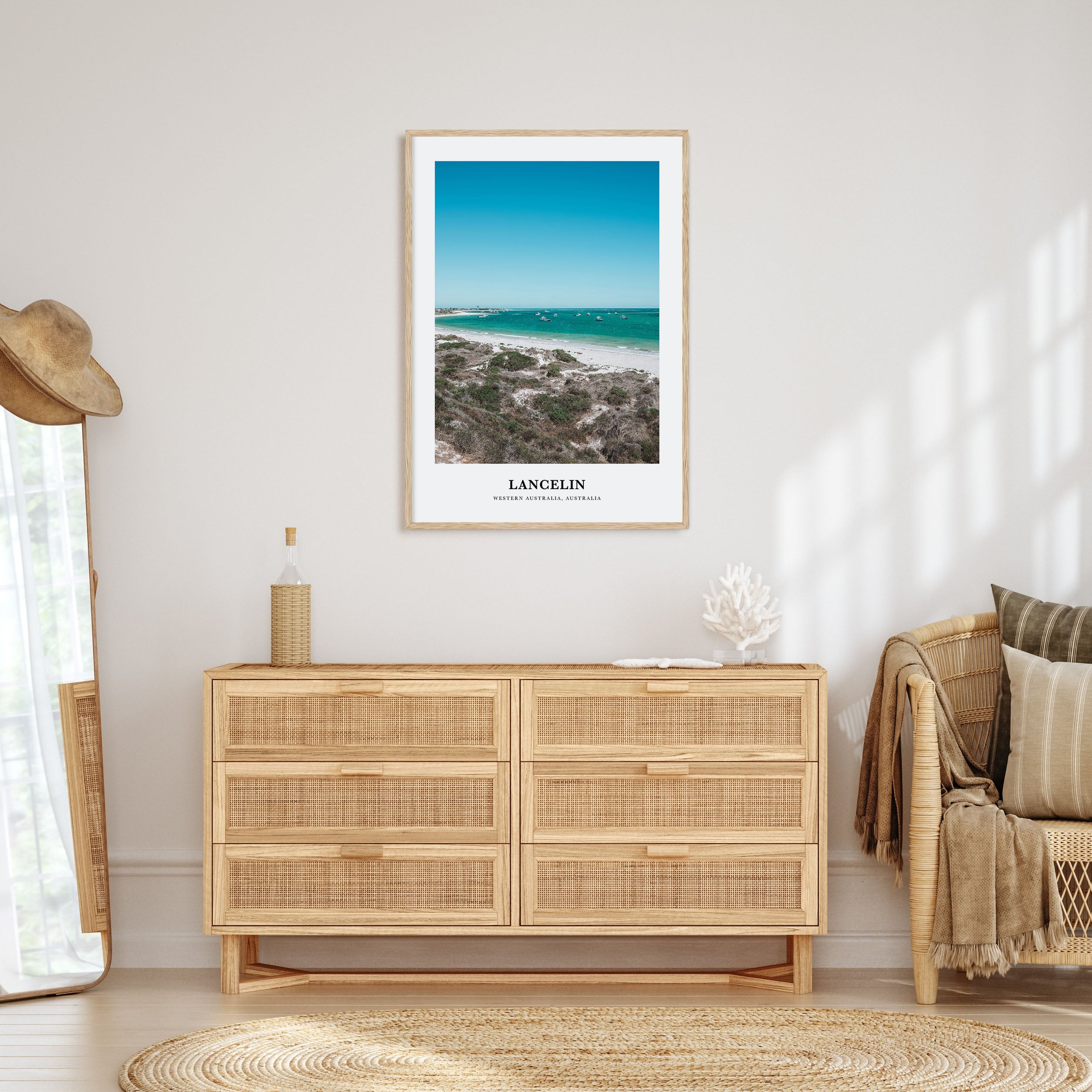 Lancelin Portrait Color Poster