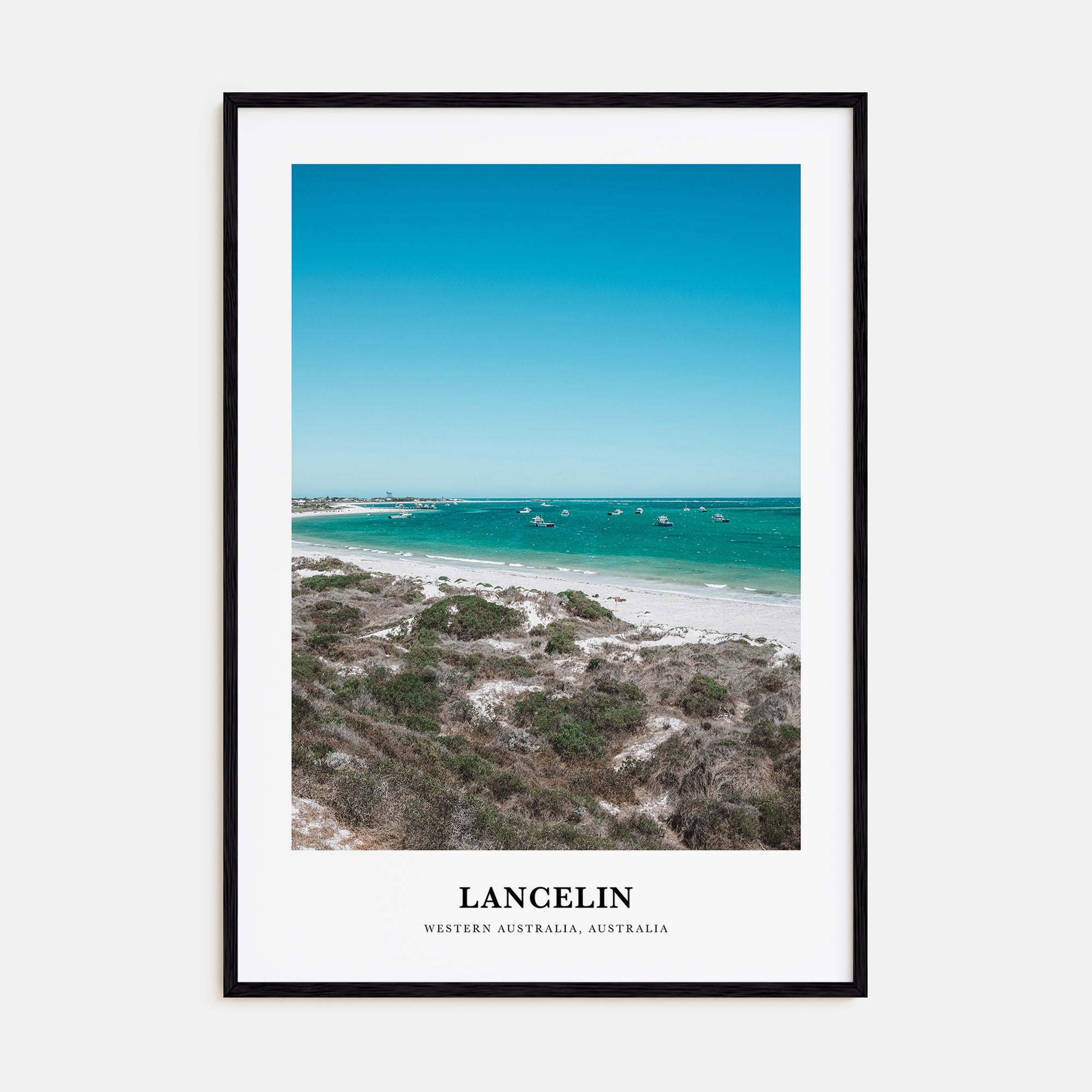 Lancelin Portrait Color Poster