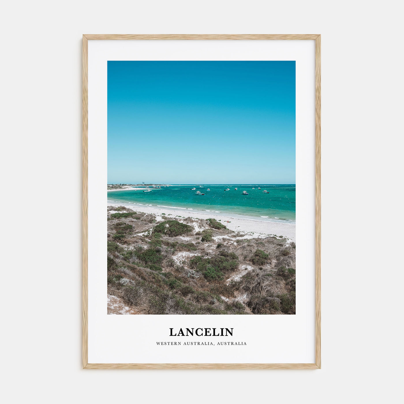 Lancelin Portrait Color Poster