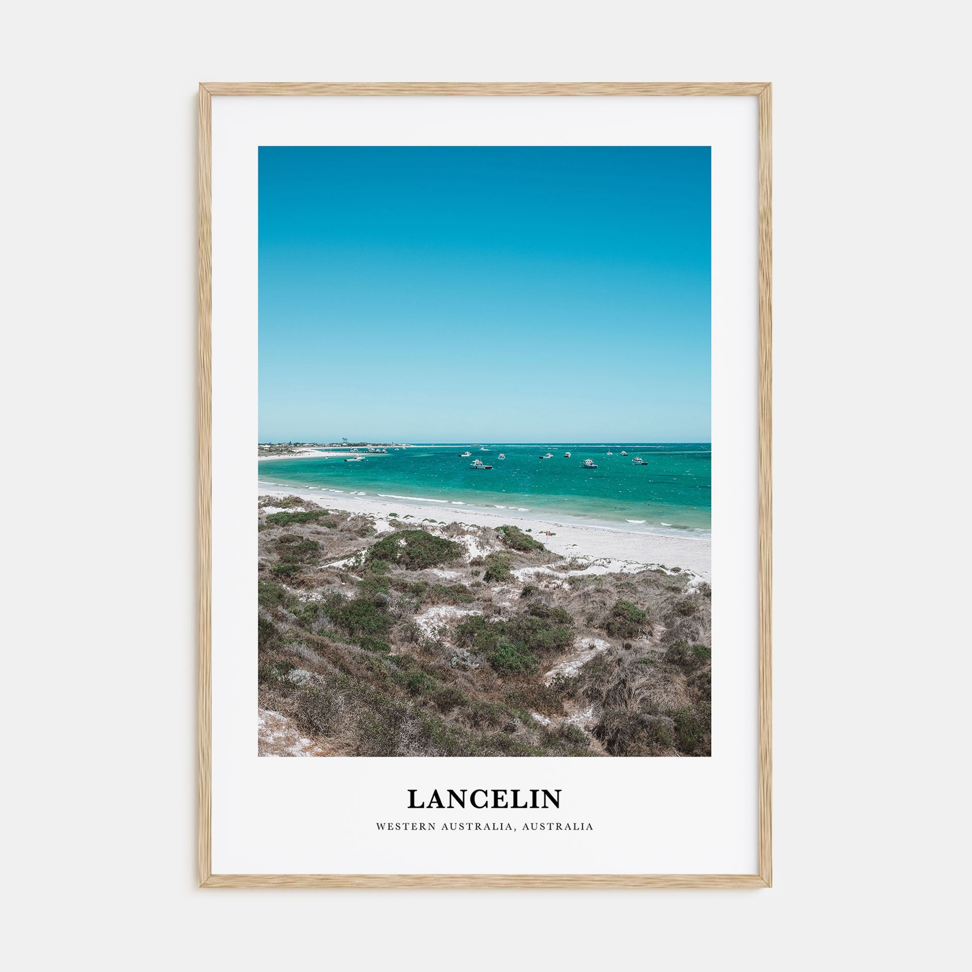 Lancelin Portrait Color Poster
