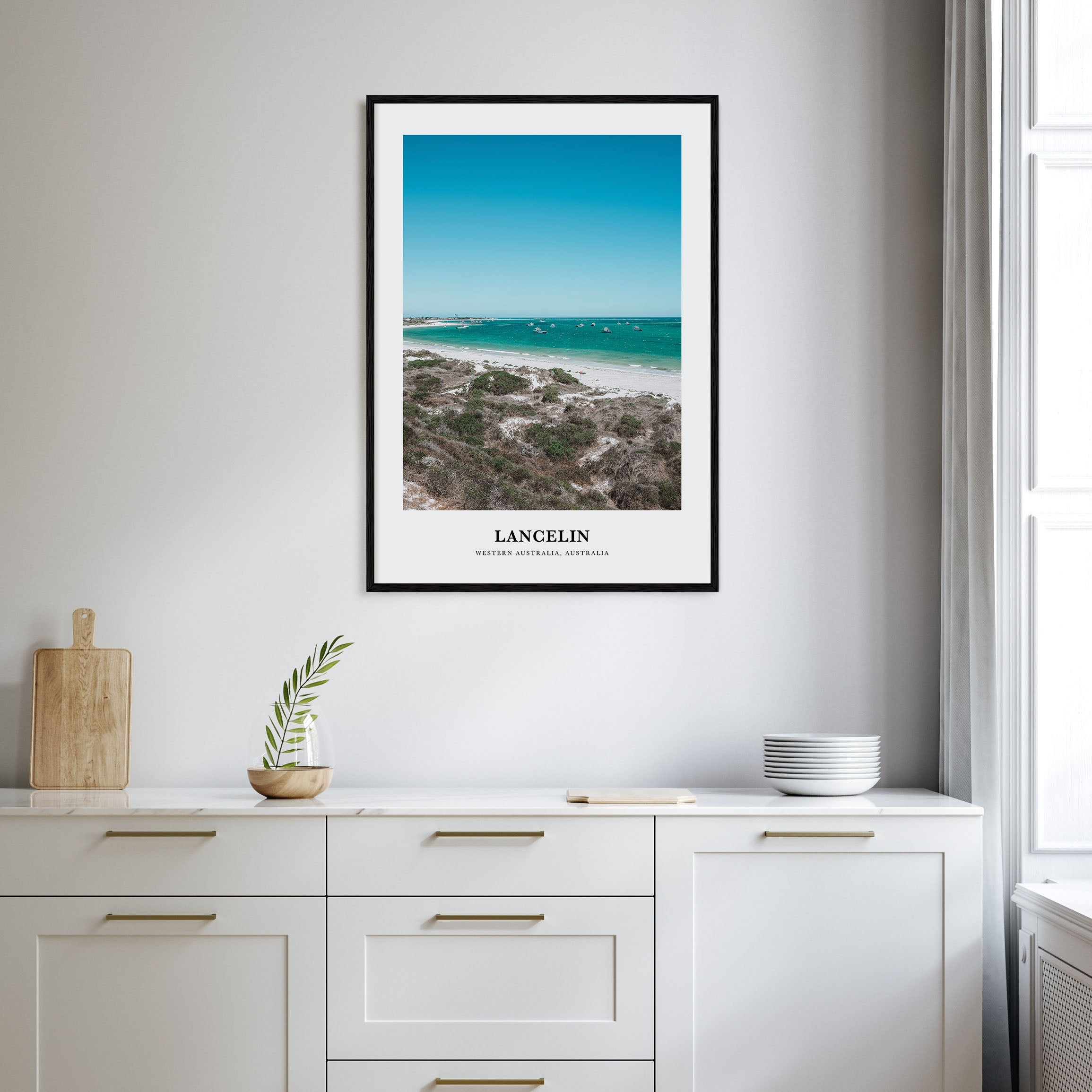 Lancelin Portrait Color Poster