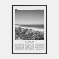 Lancelin Travel B&W Poster