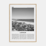 Lancelin Travel B&W Poster