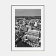 Lansing Photo B&W Poster