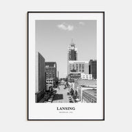 Lansing Portrait B&W Poster
