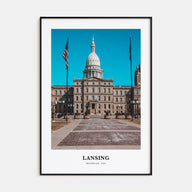 Lansing Portrait Color No 1 Poster