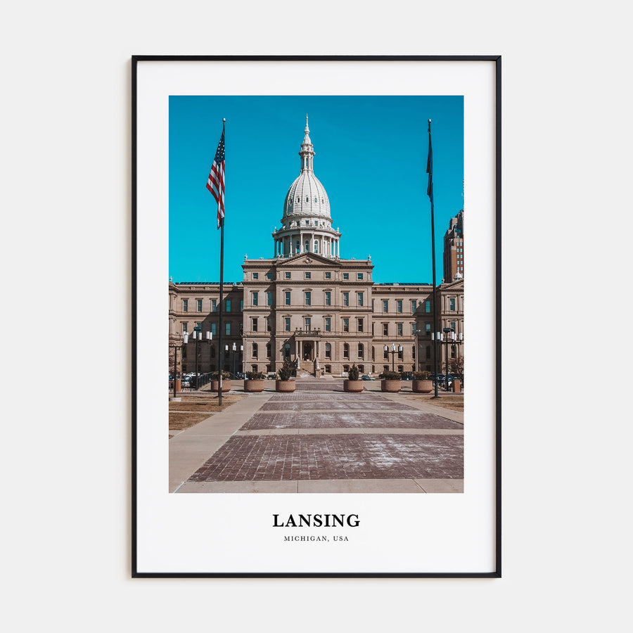 Lansing Portrait Color No 1 Poster